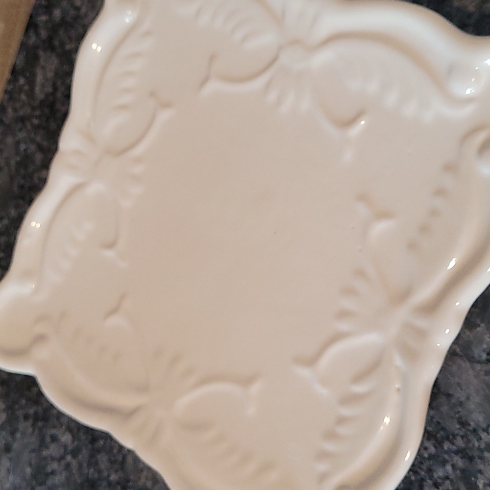 California Pantry - Square Candle Holder / Trinket Plate - Picture 4 of 9